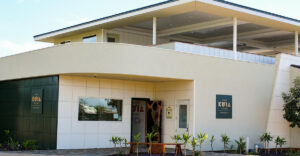 Maui Kuia Estate Chocolate Factory building in Lahaina