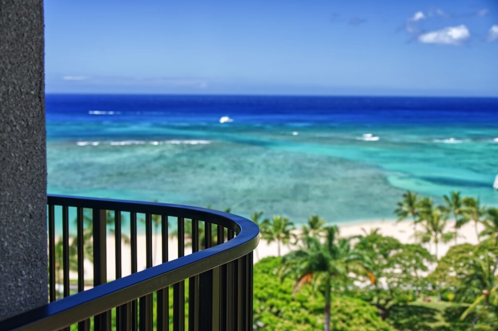 Balcony view of tropical beach and turquoise ocean — Ritz-Carlton Promotes Maui Resort with Summer Culinary Events | Maui Tom's News