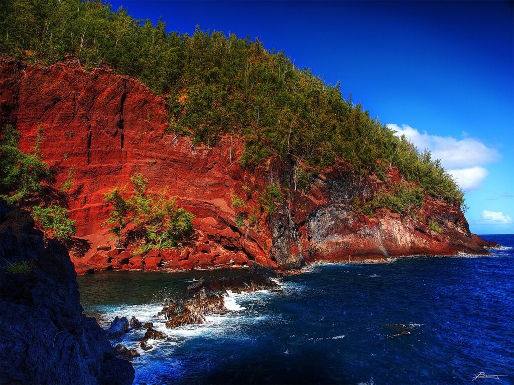 near red sand beach in hana, maui — Travel Blog Highlights Red Sand Beach Near Hana Despite Local Concerns | Maui Tom's News