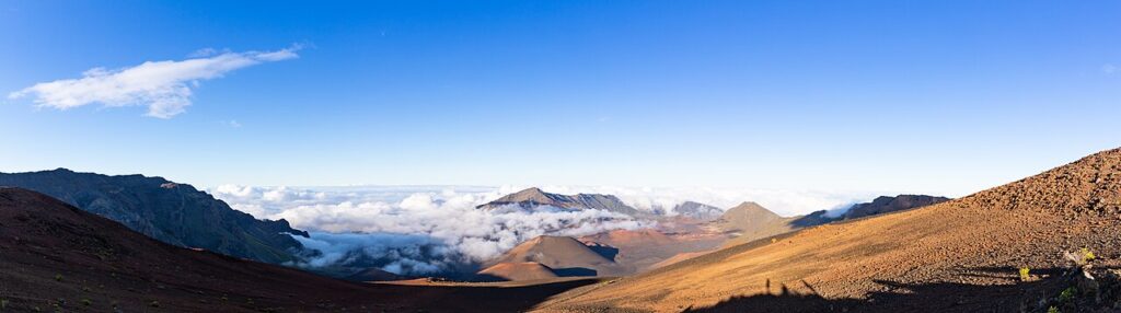 Summit of Mount Haleakala Crater Maui Hawaii pano — Vice President Honors Fallen Maui Police Officer at National Memorial | Maui Tom's News