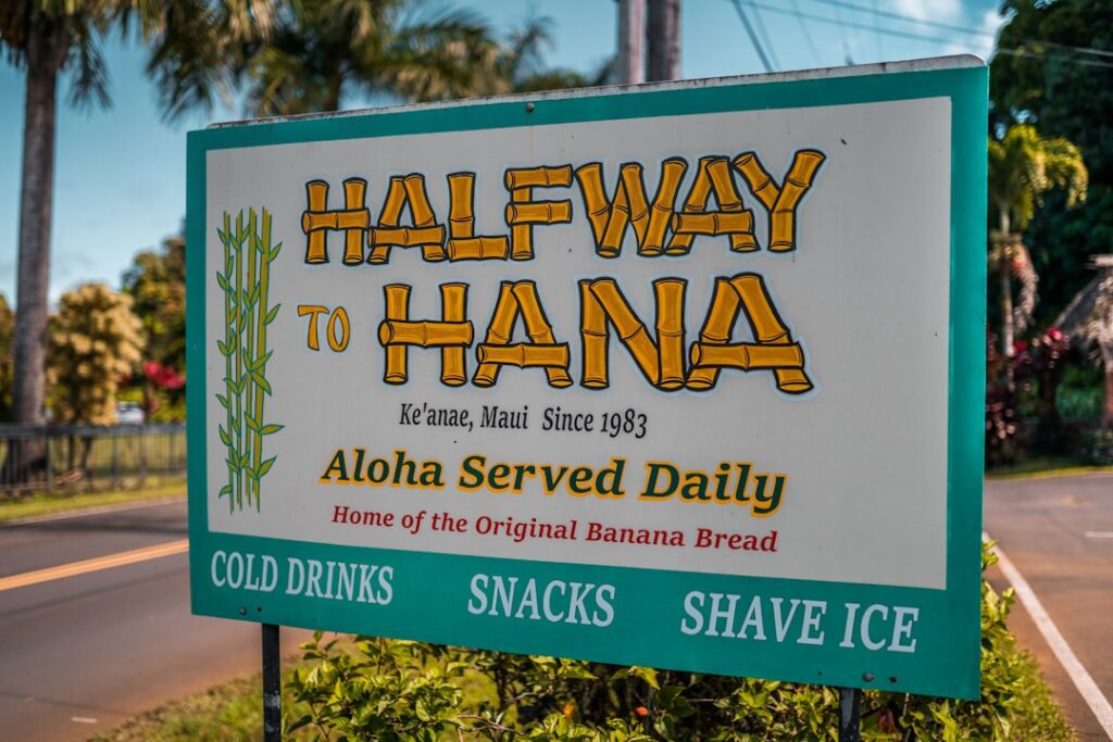 white and yellow signage during daytime — Tokuda Secures Extended Military Disaster Response for Hawaii Communities | Maui Tom's News