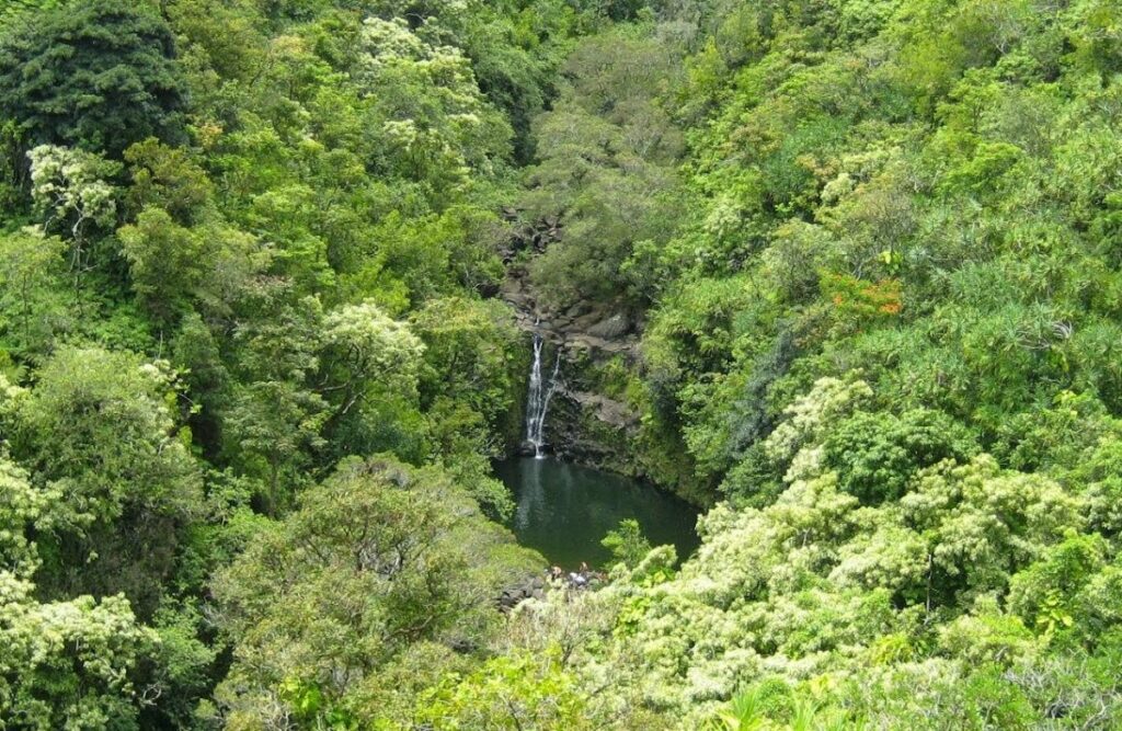 Puohokamoa Falls Maui Garden of Eden — Flood Watch Active for All Hawaii Islands Through Thursday Night | Maui Tom's News